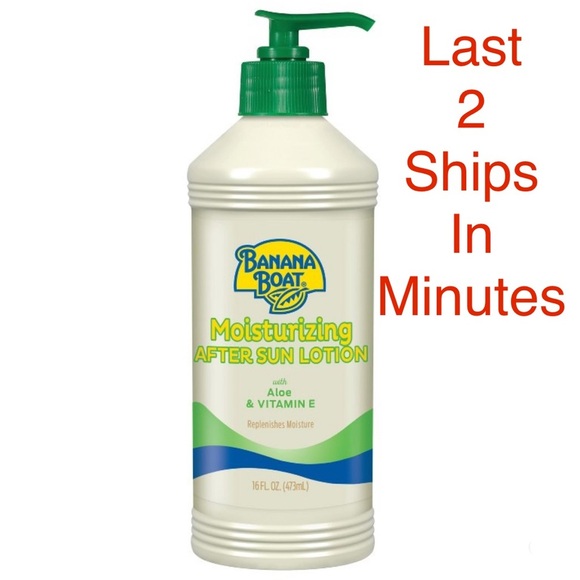 Banana Boat Moisturizing After Sun Lotion 2 X 16 Fl oz pump bottle - Picture 1 of 4